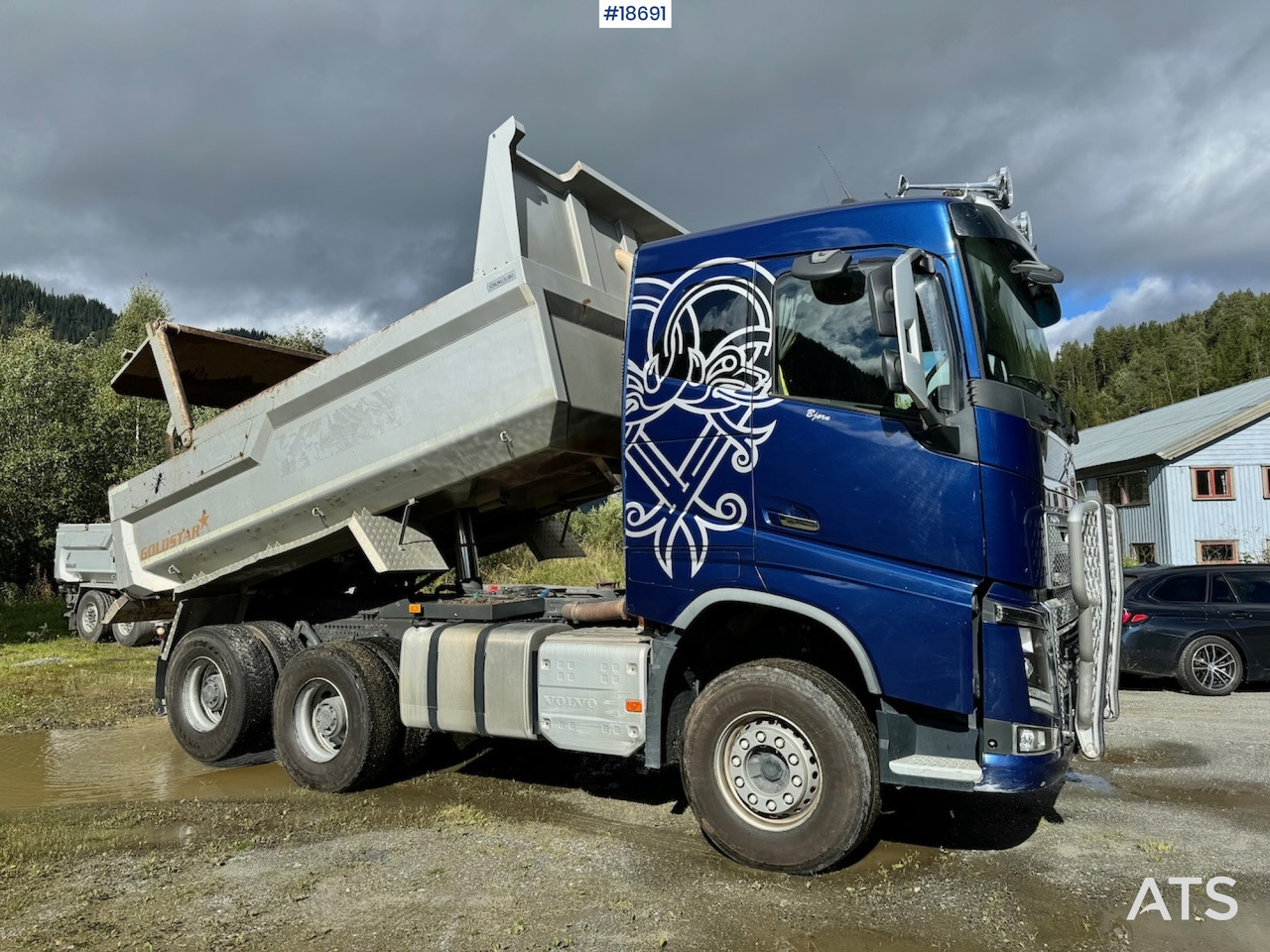 Volvo FH650 - Самосвал камион: снимка 2 Volvo FH650 - Самосвал камион: снимка 2