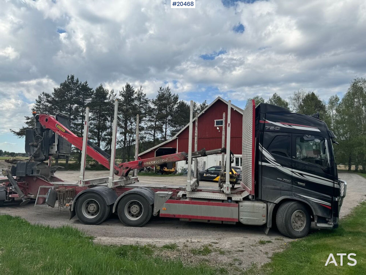 Volvo FH750 - Камион за дърва: снимка 5 Volvo FH750 - Камион за дърва: снимка 5
