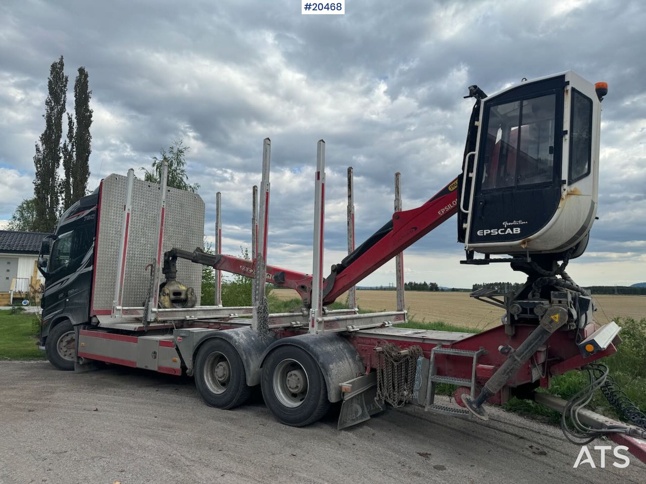 Volvo FH750 - Камион за дърва: снимка 3 Volvo FH750 - Камион за дърва: снимка 3