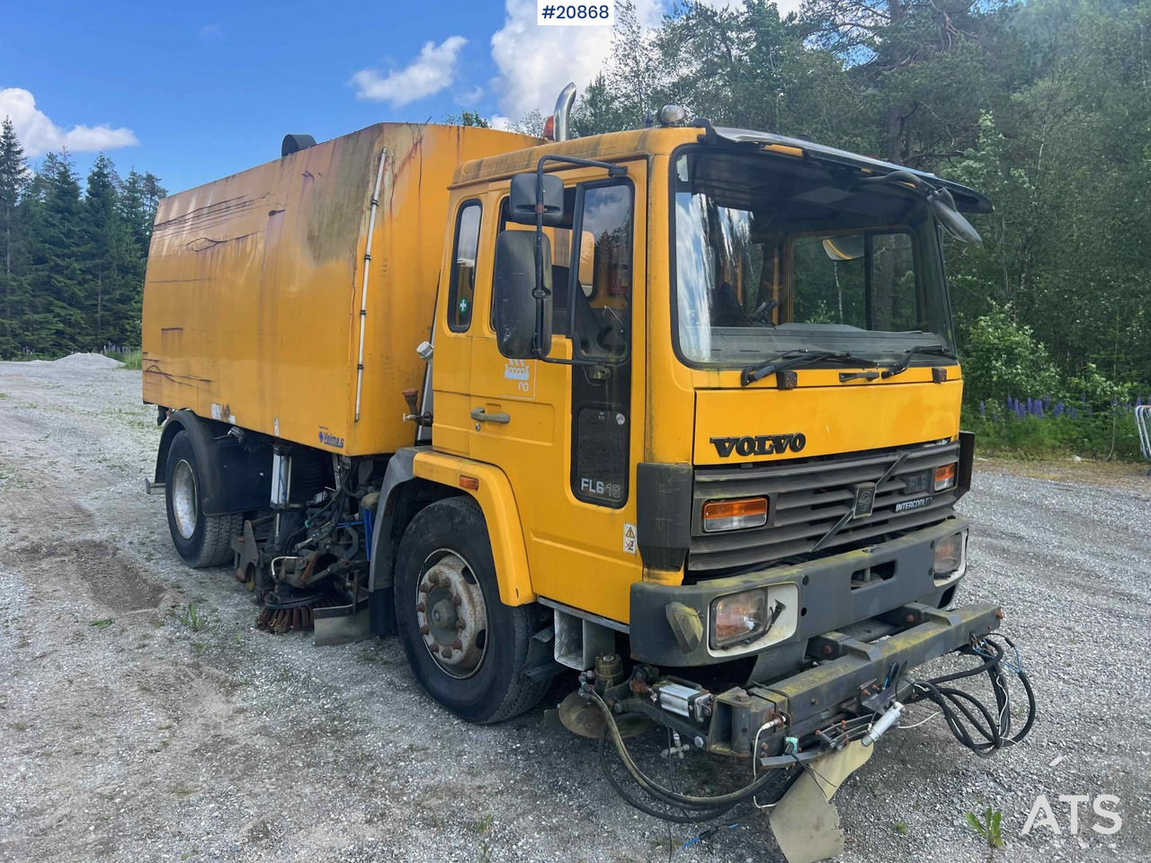 Volvo FL616 - Мотометачна машина: снимка 2 Volvo FL616 - Мотометачна машина: снимка 2