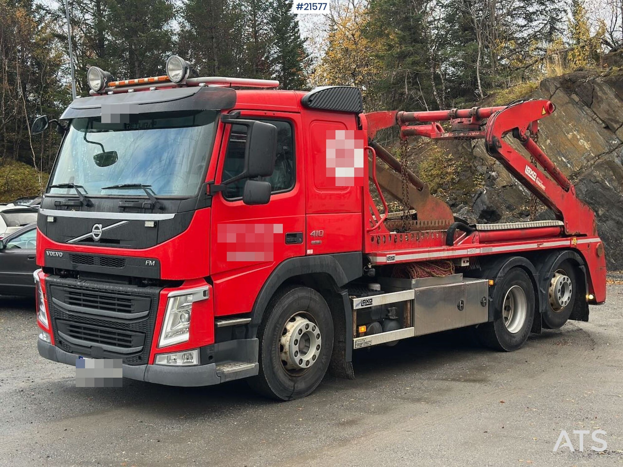 Volvo FM 410 liftdumper 6x2 m/ Laxo påbygg, utskyt og rotator. - Мултилифт за контейнери камион: снимка 1 Volvo FM 410 liftdumper 6x2 m/ Laxo påbygg, utskyt og rotator. - Мултилифт за контейнери камион: снимка 1