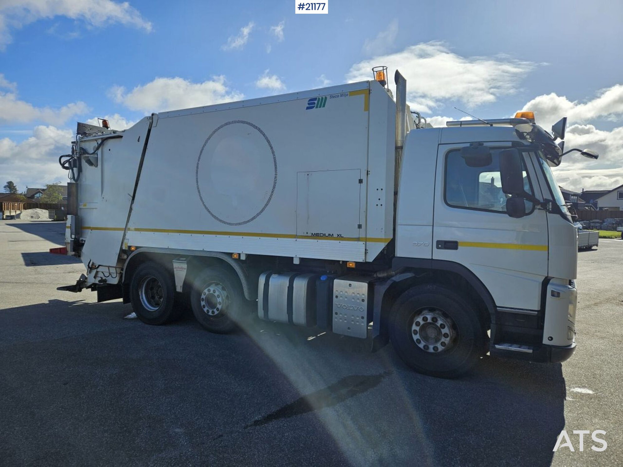 Volvo FM370 6x2 1-kammer komprimatorbil med Zoeller påbygg - Боклукчийска кола: снимка 3 Volvo FM370 6x2 1-kammer komprimatorbil med Zoeller påbygg - Боклукчийска кола: снимка 3