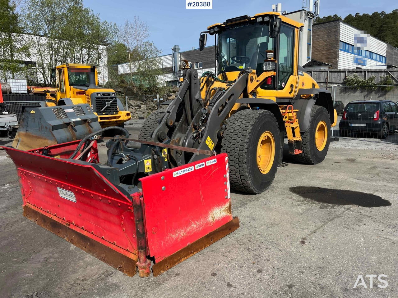 Volvo L60H - Колесен товарач: снимка 1 Volvo L60H - Колесен товарач: снимка 1