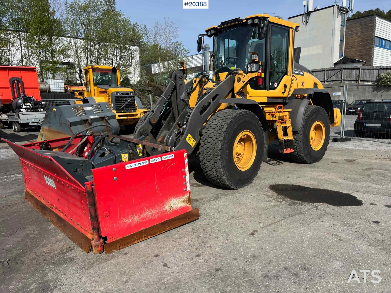 Volvo L60H - Колесен товарач: снимка 2 Volvo L60H - Колесен товарач: снимка 2