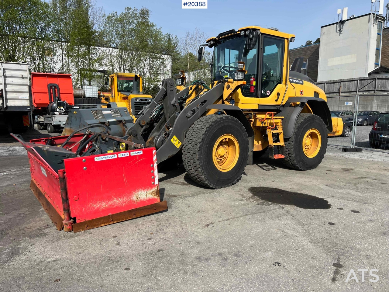 Volvo L60H - Колесен товарач: снимка 3 Volvo L60H - Колесен товарач: снимка 3