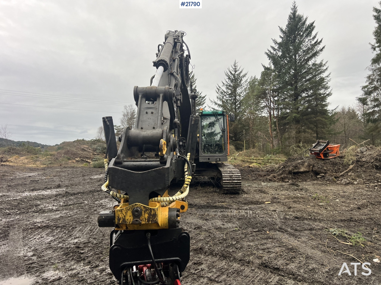 Volvo ec210cl gravemaskin m/ rototilt, pusseskuffe og tannskuffe - Багер: снимка 3 Volvo ec210cl gravemaskin m/ rototilt, pusseskuffe og tannskuffe - Багер: снимка 3