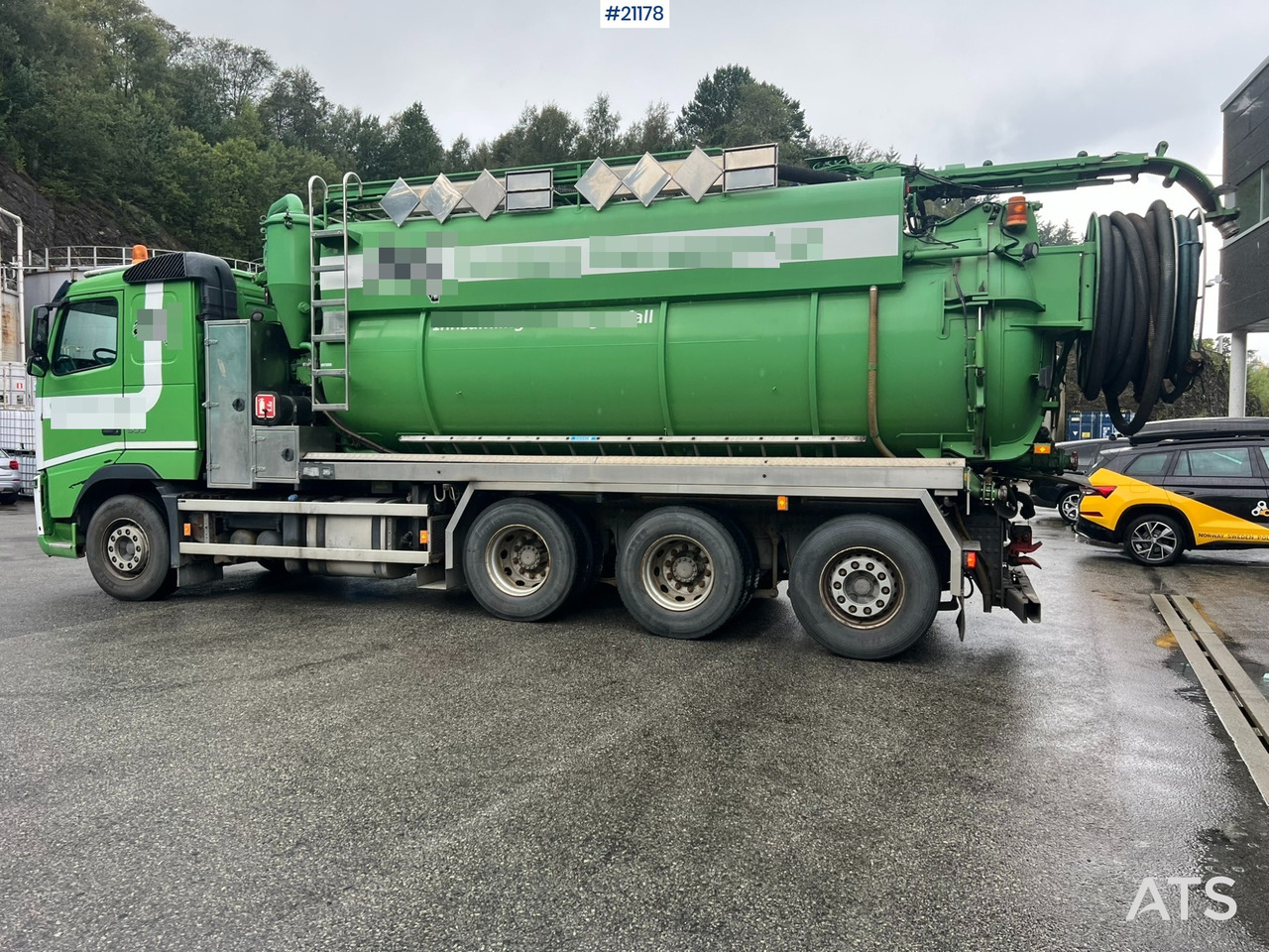 Volvo fh500 8x4 Slamsuger m/ 2010 Inter consult påbygg - Каналопочистваща машина: снимка 4 Volvo fh500 8x4 Slamsuger m/ 2010 Inter consult påbygg - Каналопочистваща машина: снимка 4