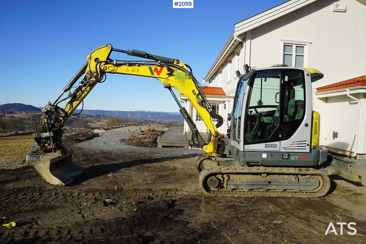 Багер Wacker Neuson E65: снимка 1
