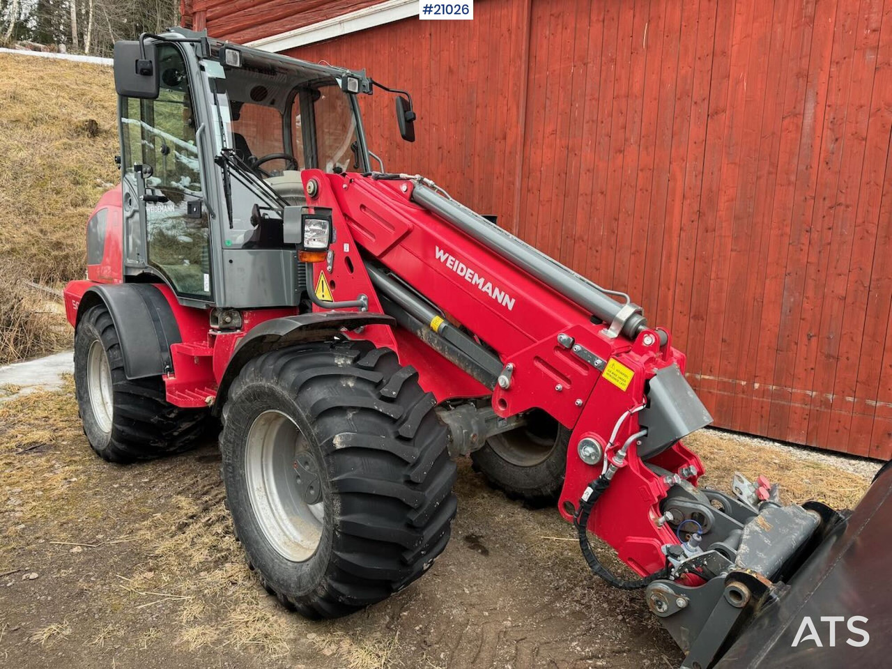 Weidemann 5080T - Телескопичен колесен товарач: снимка 5 Weidemann 5080T - Телескопичен колесен товарач: снимка 5