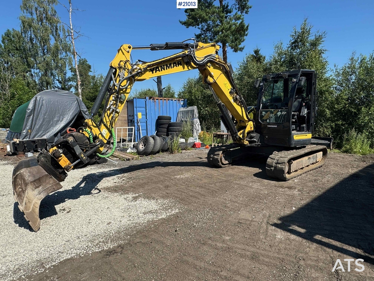 Yanmar VI080-1a - Верижен багер: снимка 1 Yanmar VI080-1a - Верижен багер: снимка 1