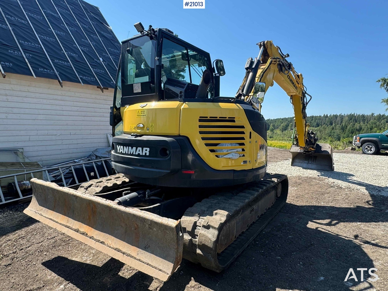 Yanmar VI080-1a - Верижен багер: снимка 5 Yanmar VI080-1a - Верижен багер: снимка 5