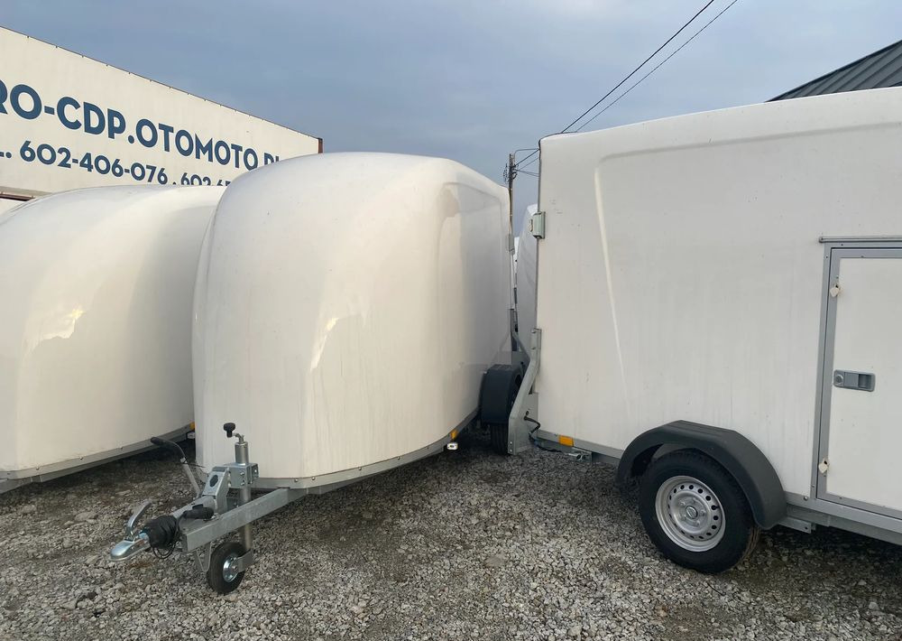 Niewiadów Furgon Niewiadów F1334 z trapem wjazdowym - Ремарке за кола: снимка 2 Niewiadów Furgon Niewiadów F1334 z trapem wjazdowym - Ремарке за кола: снимка 2