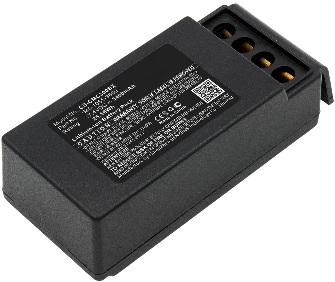 Cavotec compatible battery M5-1051-3601(3400mAh ) - Акумулатор за Кран за камион: снимка 1 Cavotec compatible battery M5-1051-3601(3400mAh ) - Акумулатор за Кран за камион: снимка 1