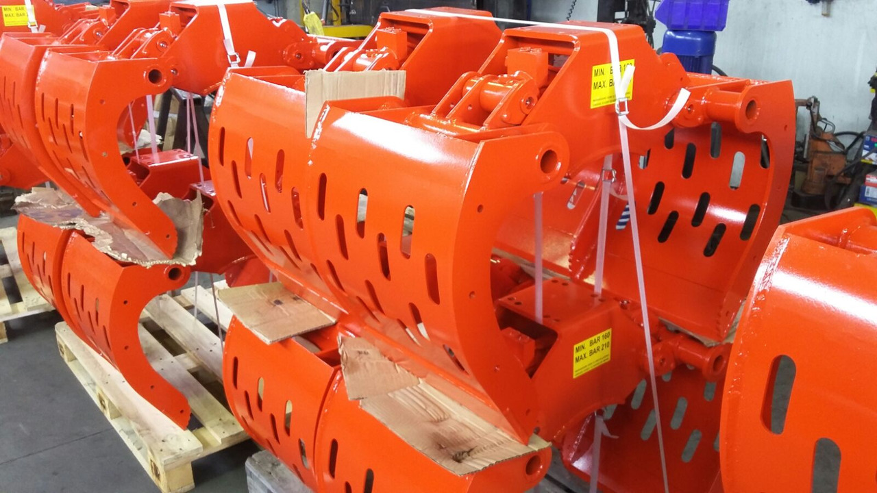 Pearced clamshell buckets withouth side-walls BV-MR 125 SG - Грайферна кофа за Кран за камион: снимка 2 Pearced clamshell buckets withouth side-walls BV-MR 125 SG - Грайферна кофа за Кран за камион: снимка 2