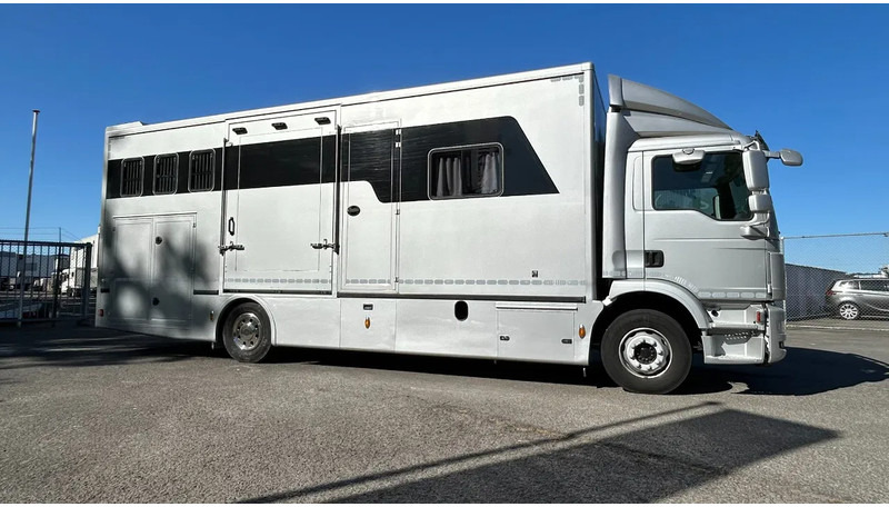 MAN TGM 15.250 5 horses and living brand Krismar - Камион за коне: снимка 1 MAN TGM 15.250 5 horses and living brand Krismar - Камион за коне: снимка 1