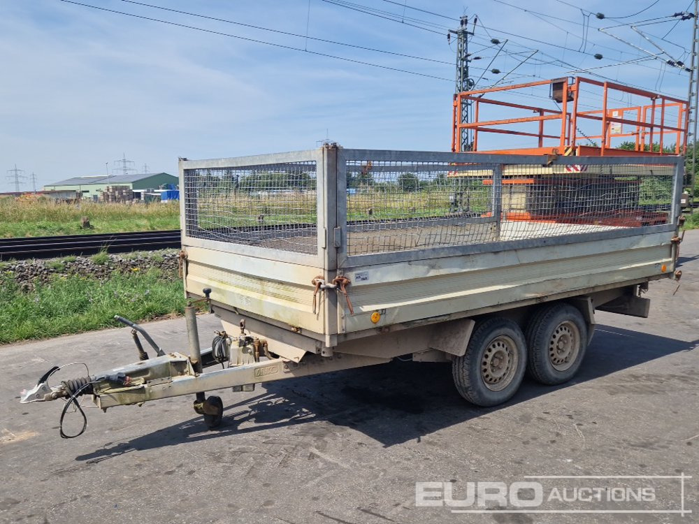 2001 Humbauer Twin Axle Trailer (German Reg. Docs. Available) - Бордово ремарке/ Платформа: снимка 1 2001 Humbauer Twin Axle Trailer (German Reg. Docs. Available) - Бордово ремарке/ Платформа: снимка 1
