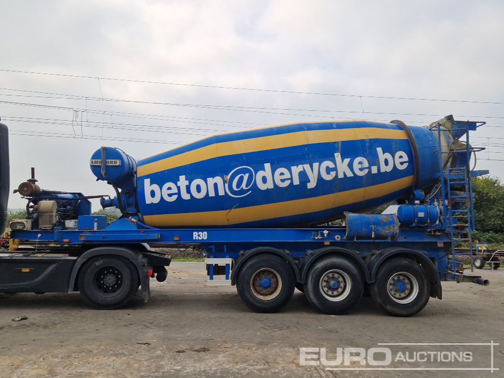 2001 Kumlin SF37.5 3 Axle Concrete Mixer Trailer (German Reg. Docs. Available) - Полуремарке бетон миксер: снимка 2 2001 Kumlin SF37.5 3 Axle Concrete Mixer Trailer (German Reg. Docs. Available) - Полуремарке бетон миксер: снимка 2