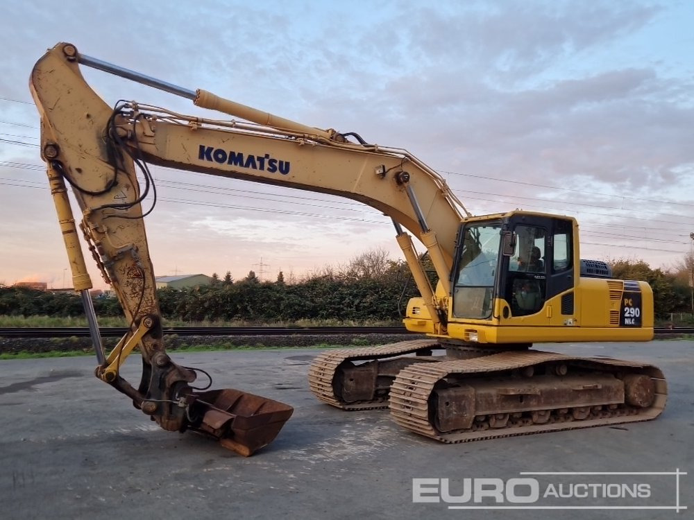 2007 Komatsu PC290NLC-8 - Верижен багер: снимка 1 2007 Komatsu PC290NLC-8 - Верижен багер: снимка 1
