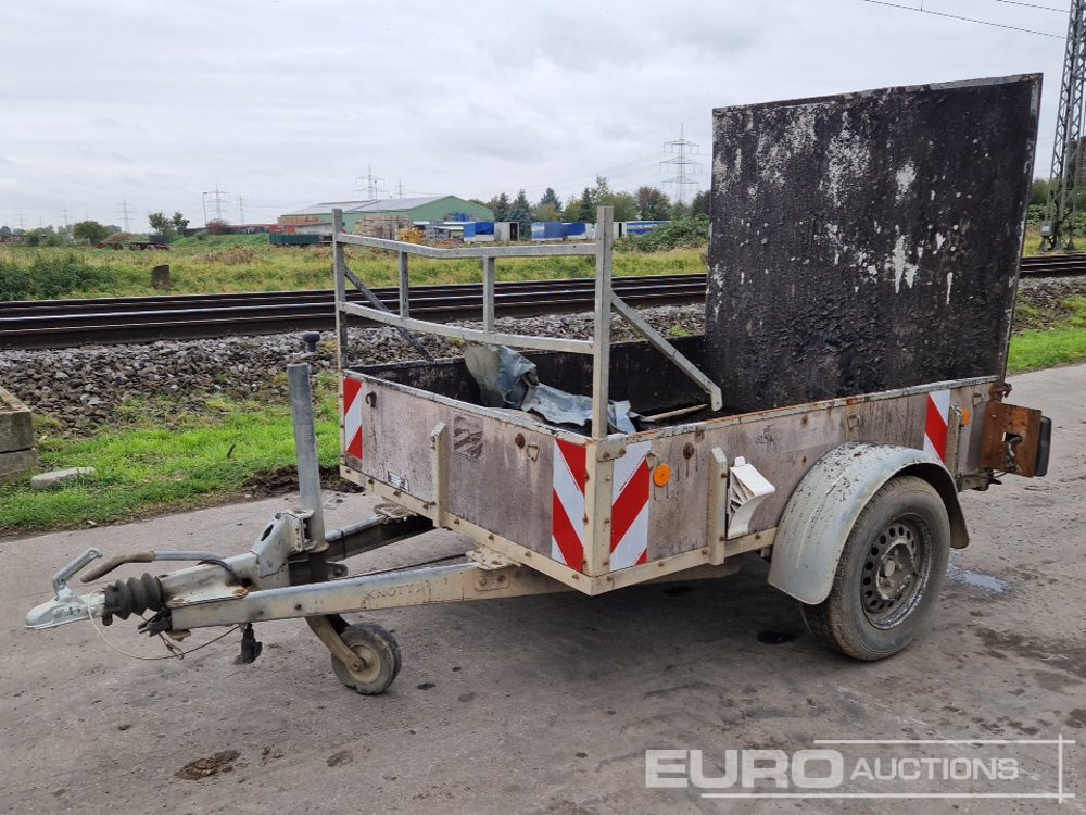 2009 Wangen Single Axle Trailer (German Reg. Docs Available within 2 weeks) - Ремарке за кола: снимка 1 2009 Wangen Single Axle Trailer (German Reg. Docs Available within 2 weeks) - Ремарке за кола: снимка 1
