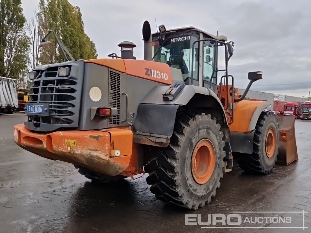 2010 Hitachi ZW310 - Колесен товарач: снимка 5 2010 Hitachi ZW310 - Колесен товарач: снимка 5