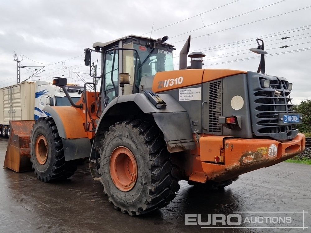 2010 Hitachi ZW310 - Колесен товарач: снимка 3 2010 Hitachi ZW310 - Колесен товарач: снимка 3