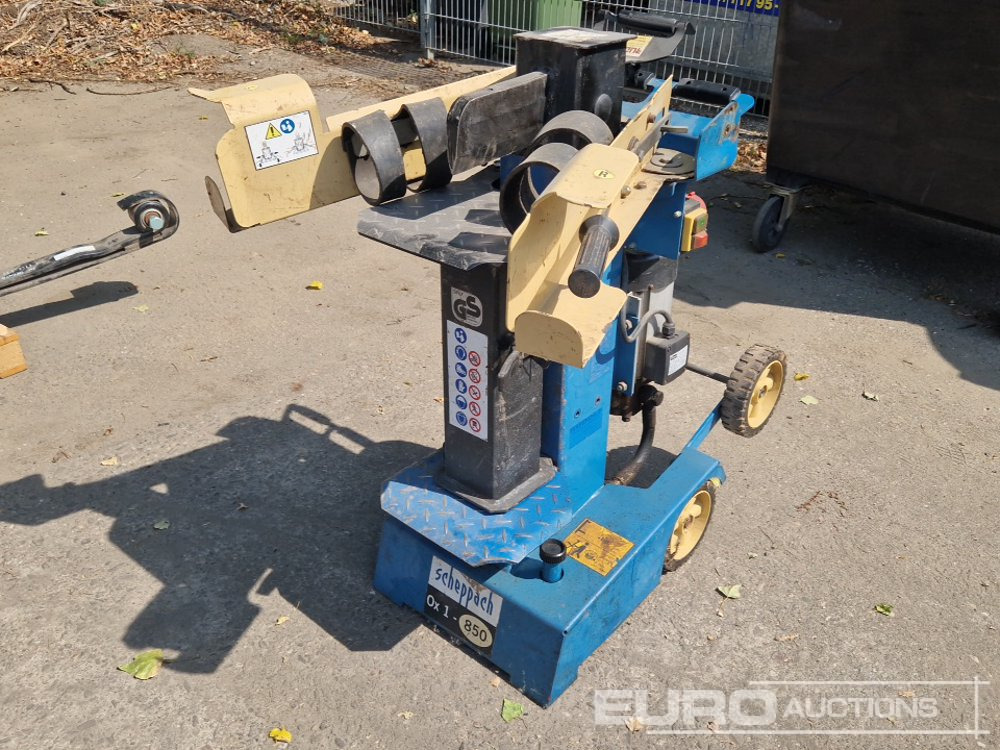 2010 Scheppach Hydraulic Splitter - Строително оборудване: снимка 1 2010 Scheppach Hydraulic Splitter - Строително оборудване: снимка 1