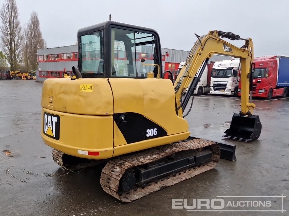 2011 CAT 306 - Мини багер: снимка 5 2011 CAT 306 - Мини багер: снимка 5