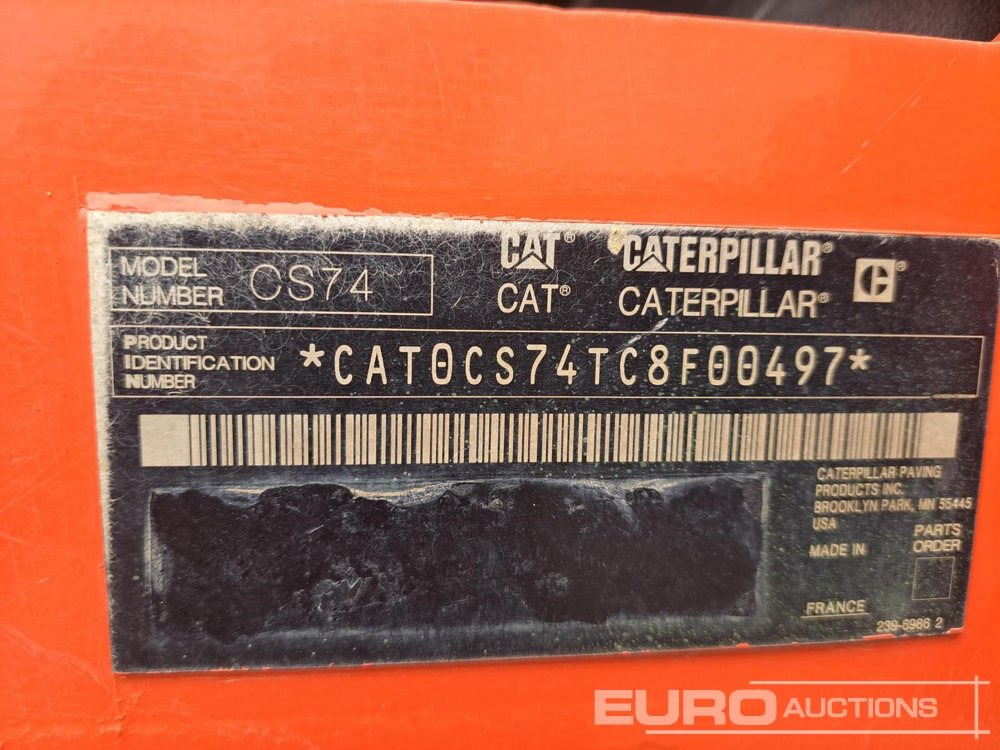 2011 CAT CS74 - Валяк: снимка 3 2011 CAT CS74 - Валяк: снимка 3