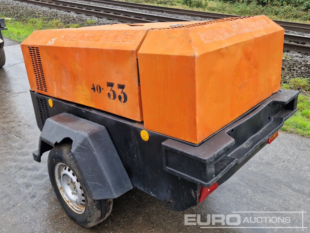 2011 Doosan 7/41 125CFM - Компресор за въздух: снимка 2 2011 Doosan 7/41 125CFM - Компресор за въздух: снимка 2