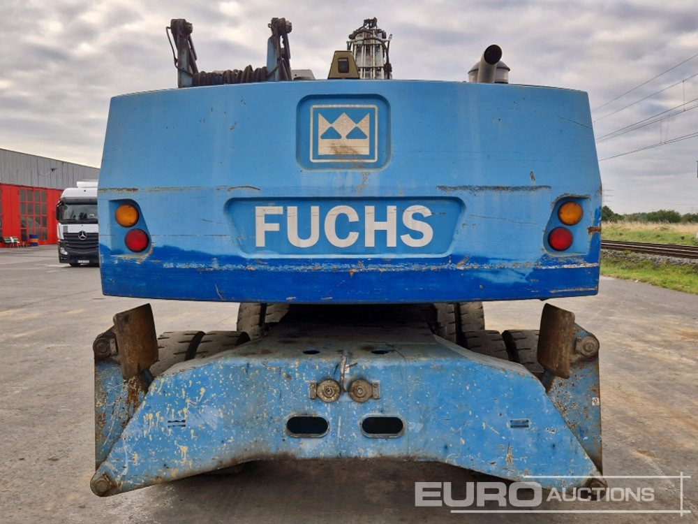 2011 Fuchs MHL340 - Колесен багер: снимка 4 2011 Fuchs MHL340 - Колесен багер: снимка 4