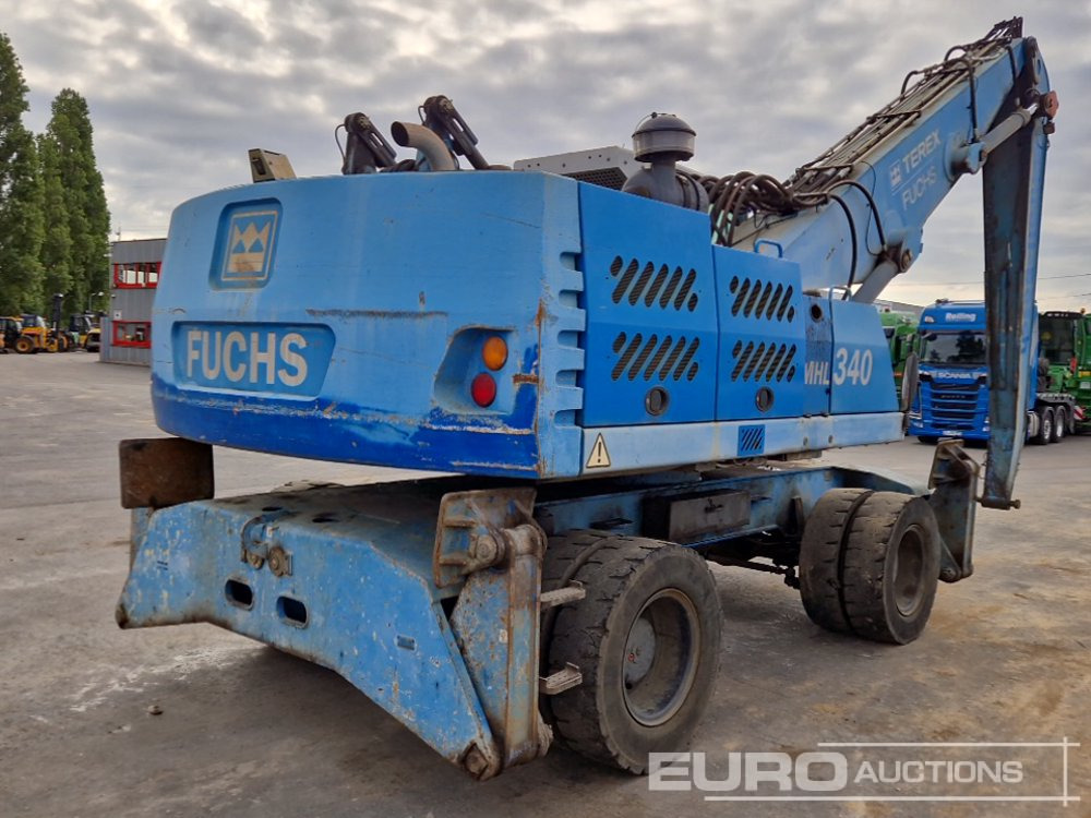 2011 Fuchs MHL340 - Колесен багер: снимка 5 2011 Fuchs MHL340 - Колесен багер: снимка 5