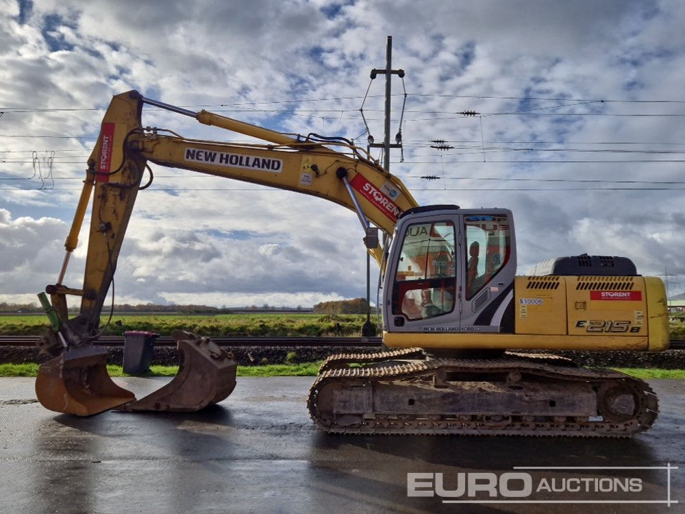 2011 New Holland E215B - Верижен багер: снимка 2 2011 New Holland E215B - Верижен багер: снимка 2