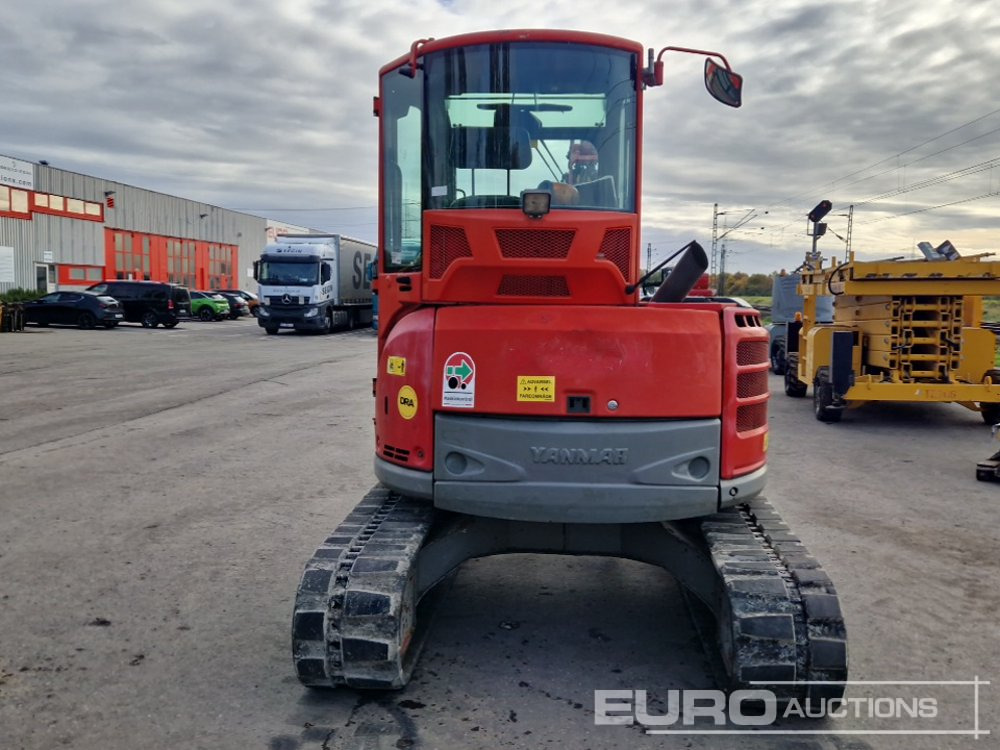 2011 Yanmar ViO50 U - Мини багер: снимка 4 2011 Yanmar ViO50 U - Мини багер: снимка 4