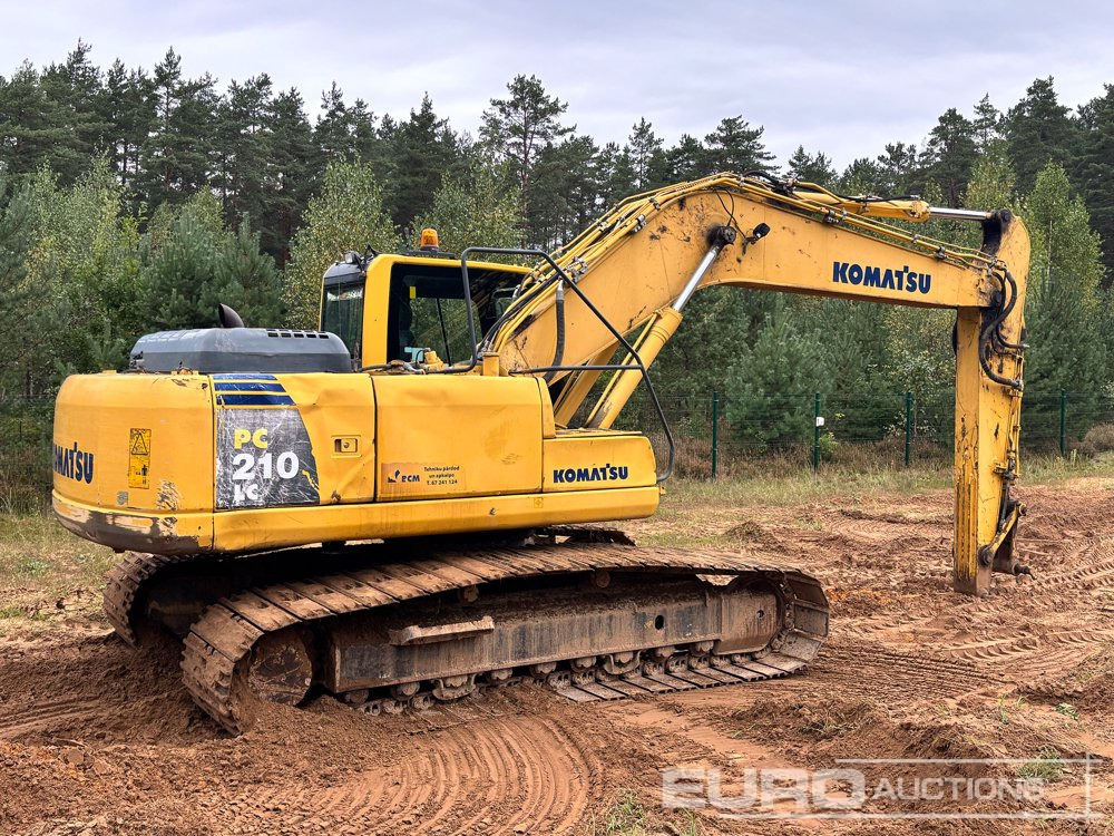 2012 Komatsu PC210LC-8 - Верижен багер: снимка 5 2012 Komatsu PC210LC-8 - Верижен багер: снимка 5