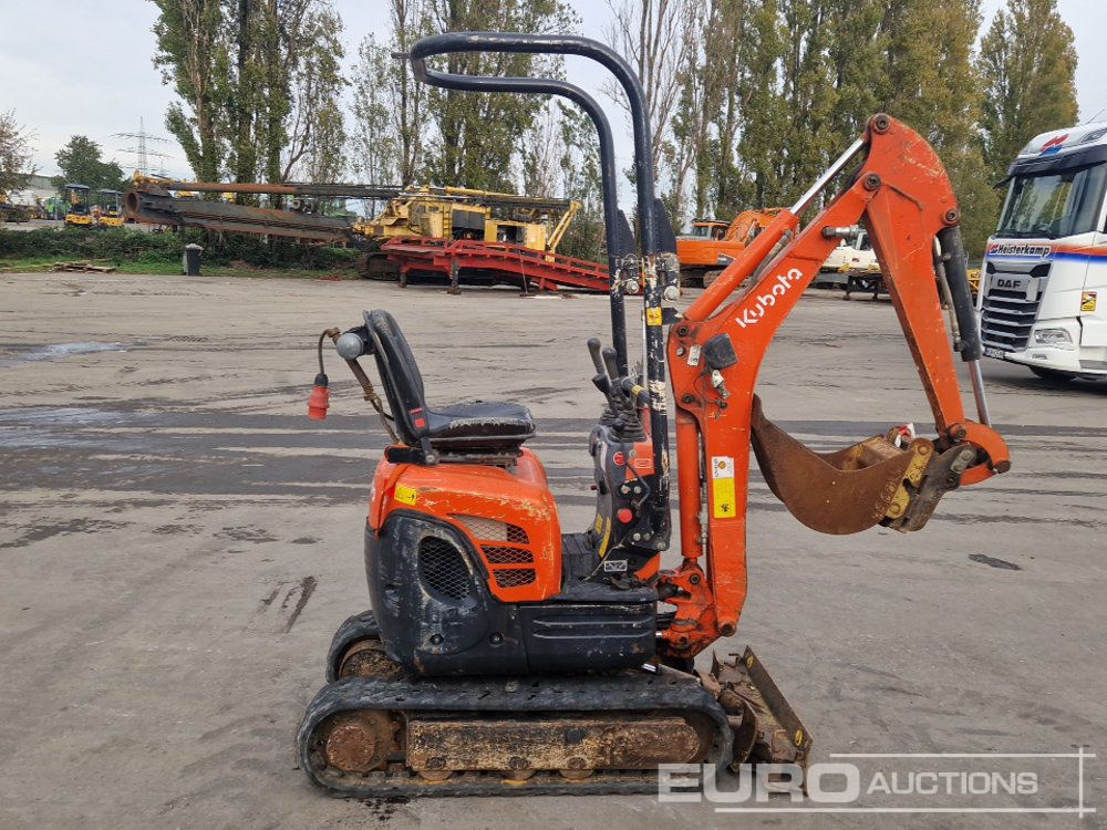 2012 Kubota U10-3 - Мини багер: снимка 5 2012 Kubota U10-3 - Мини багер: снимка 5