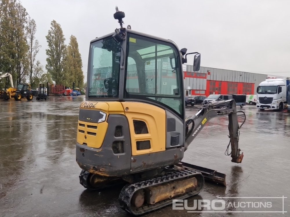 2012 Volvo EC18C - Мини багер: снимка 5 2012 Volvo EC18C - Мини багер: снимка 5