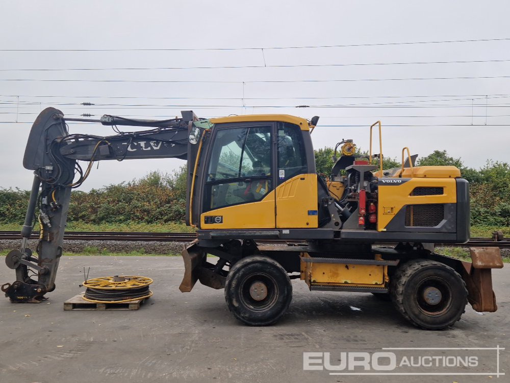 2012 Volvo EW140D - Колесен багер: снимка 2 2012 Volvo EW140D - Колесен багер: снимка 2
