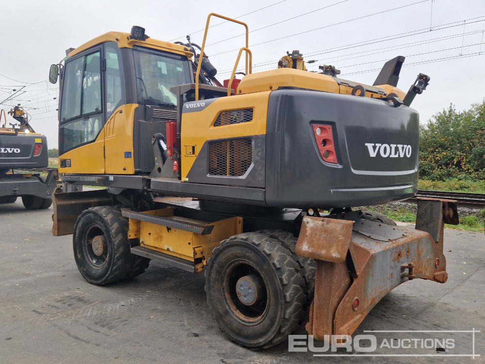 2012 Volvo EW140D - Колесен багер: снимка 3 2012 Volvo EW140D - Колесен багер: снимка 3