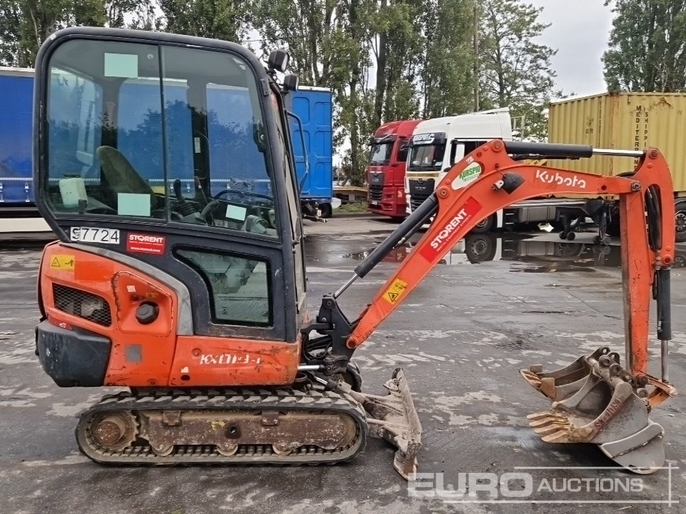 2013 Kubota KX019-4 - Мини багер: снимка 5 2013 Kubota KX019-4 - Мини багер: снимка 5