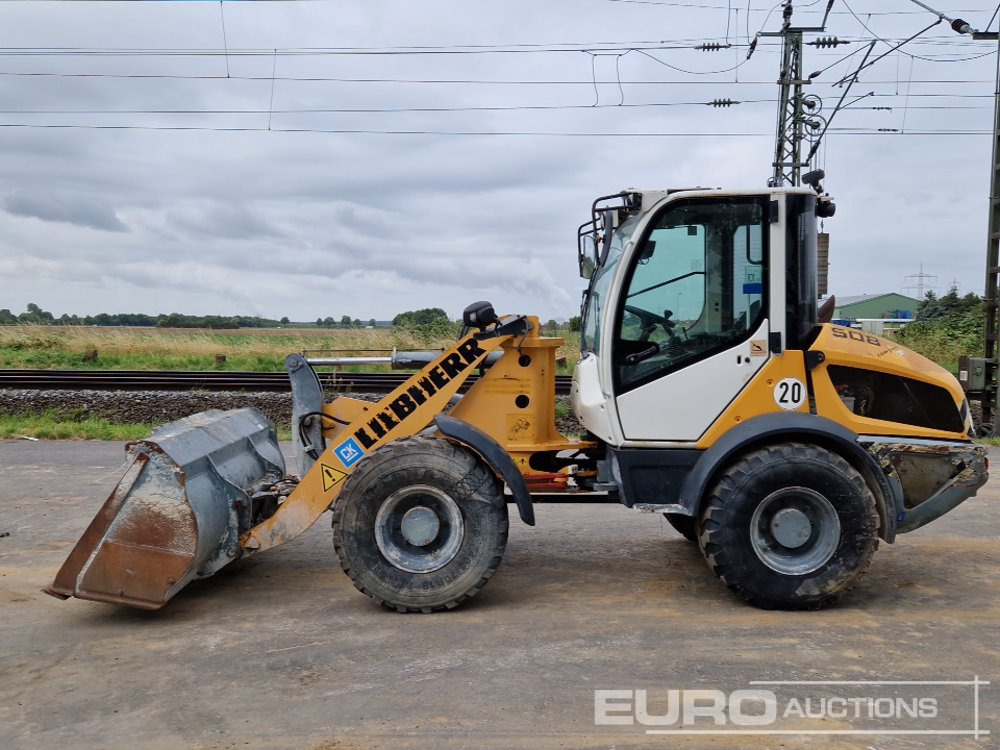 2013 Liebherr L508C - Колесен товарач: снимка 2 2013 Liebherr L508C - Колесен товарач: снимка 2