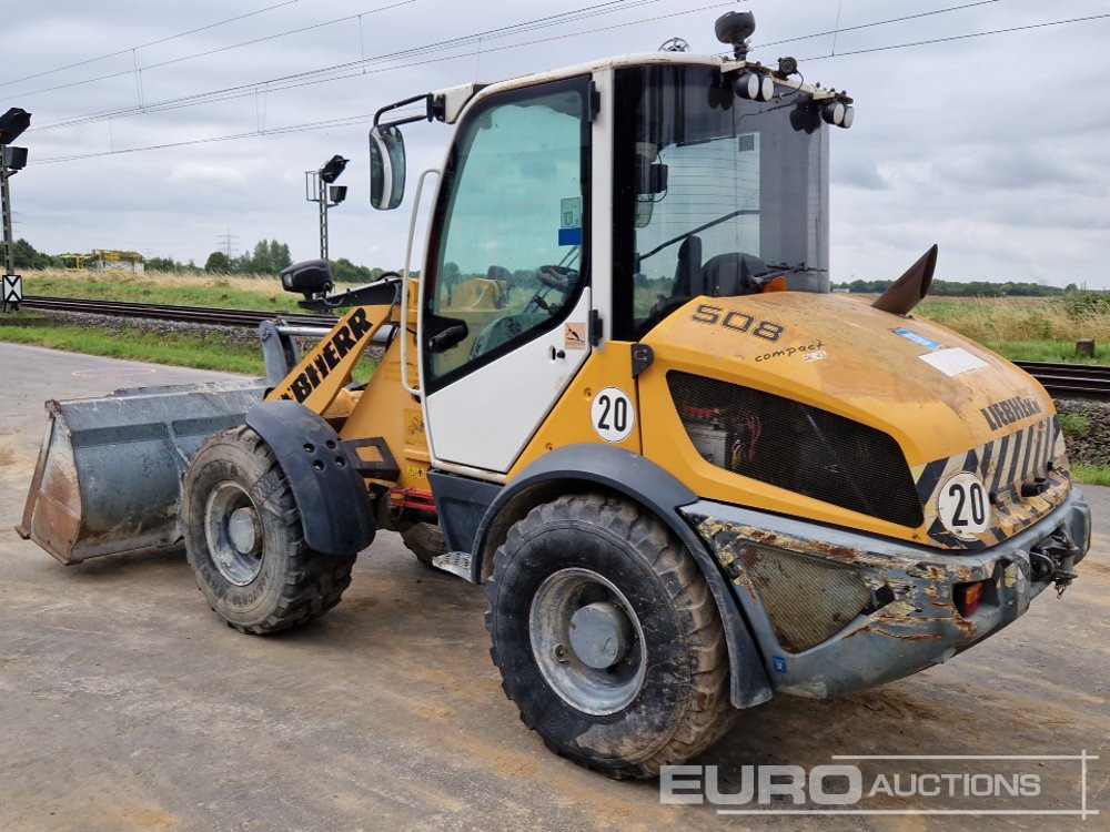 2013 Liebherr L508C - Колесен товарач: снимка 3 2013 Liebherr L508C - Колесен товарач: снимка 3