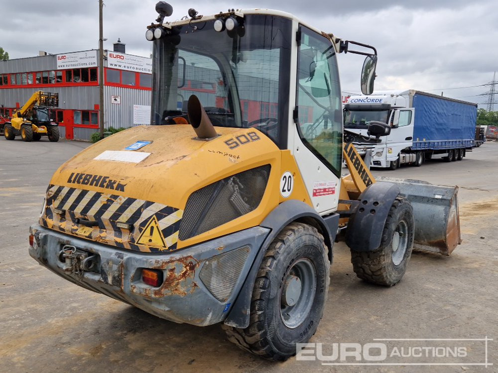 2013 Liebherr L508C - Колесен товарач: снимка 5 2013 Liebherr L508C - Колесен товарач: снимка 5