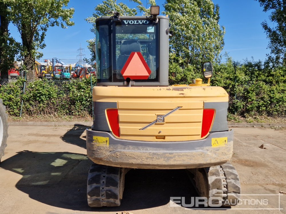 2013 Volvo EC55C - Мини багер: снимка 4 2013 Volvo EC55C - Мини багер: снимка 4