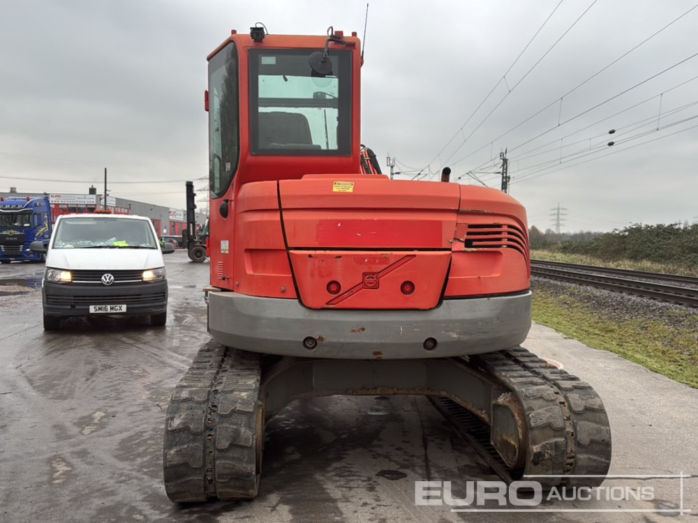 2013 Volvo ECR88 - Мини багер: снимка 4 2013 Volvo ECR88 - Мини багер: снимка 4