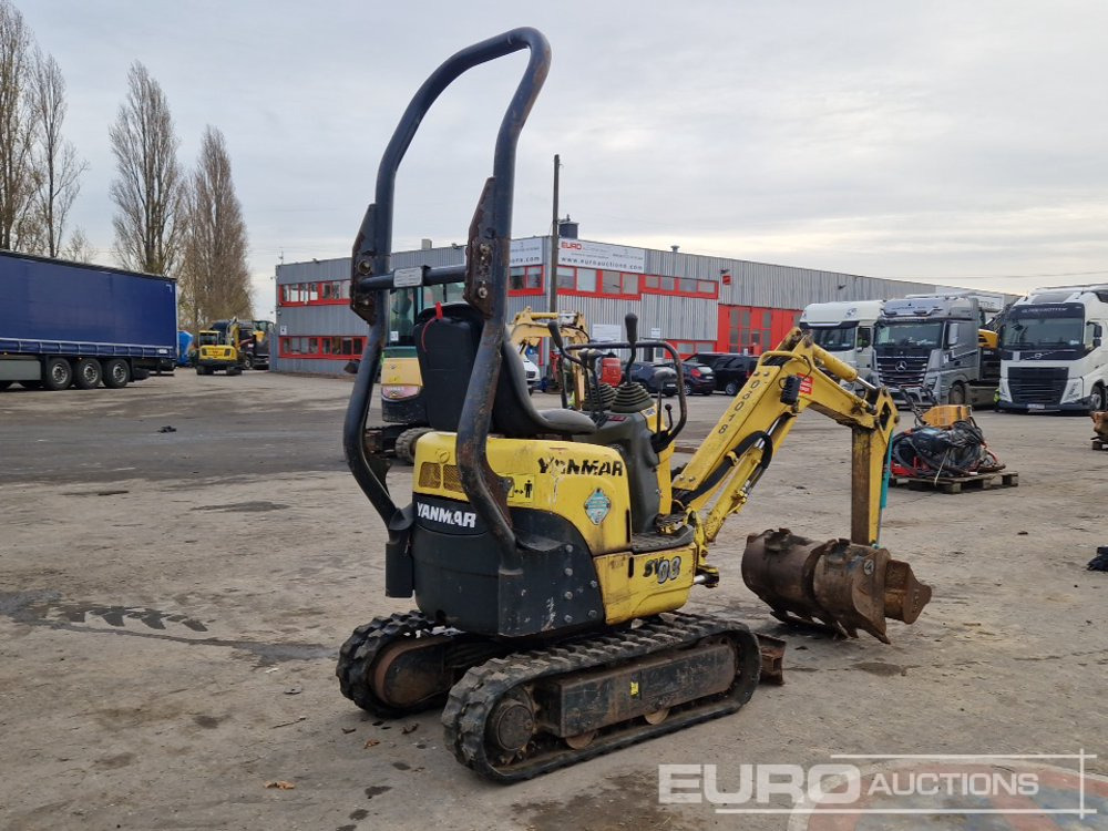 2013 Yanmar SV08-1A(S) - Мини багер: снимка 4 2013 Yanmar SV08-1A(S) - Мини багер: снимка 4