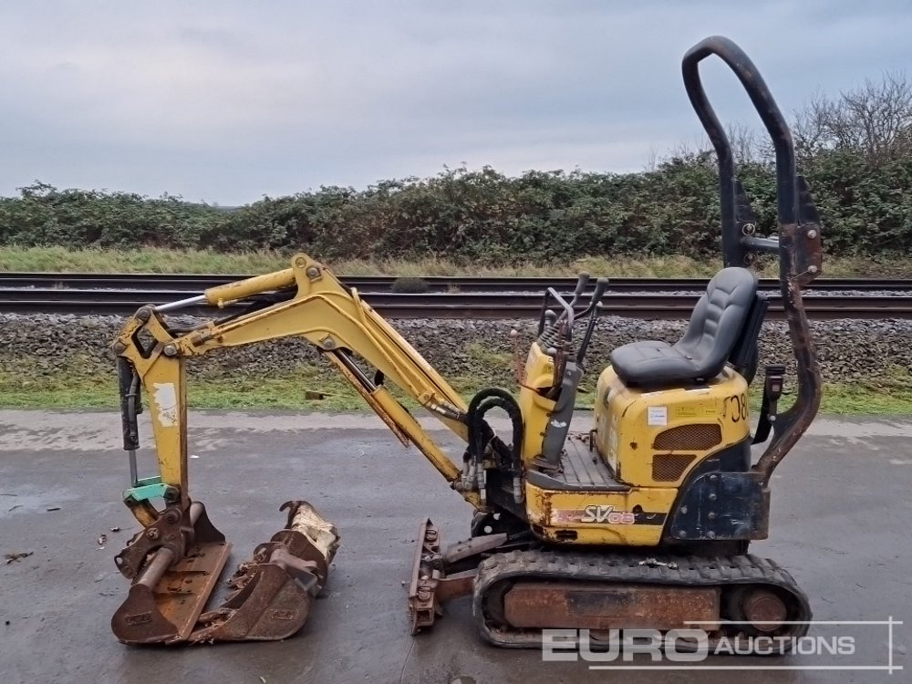 2013 Yanmar SV08-1A(S) - Мини багер: снимка 2 2013 Yanmar SV08-1A(S) - Мини багер: снимка 2