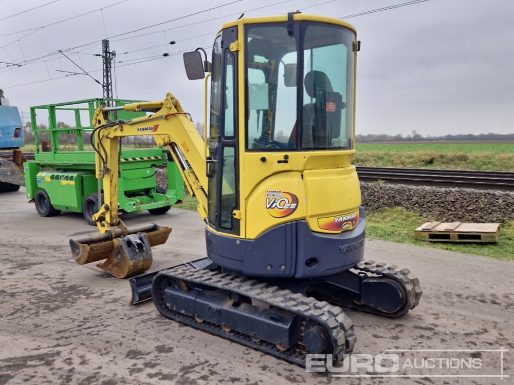 2013 Yanmar ViO25-4 - Мини багер: снимка 3 2013 Yanmar ViO25-4 - Мини багер: снимка 3