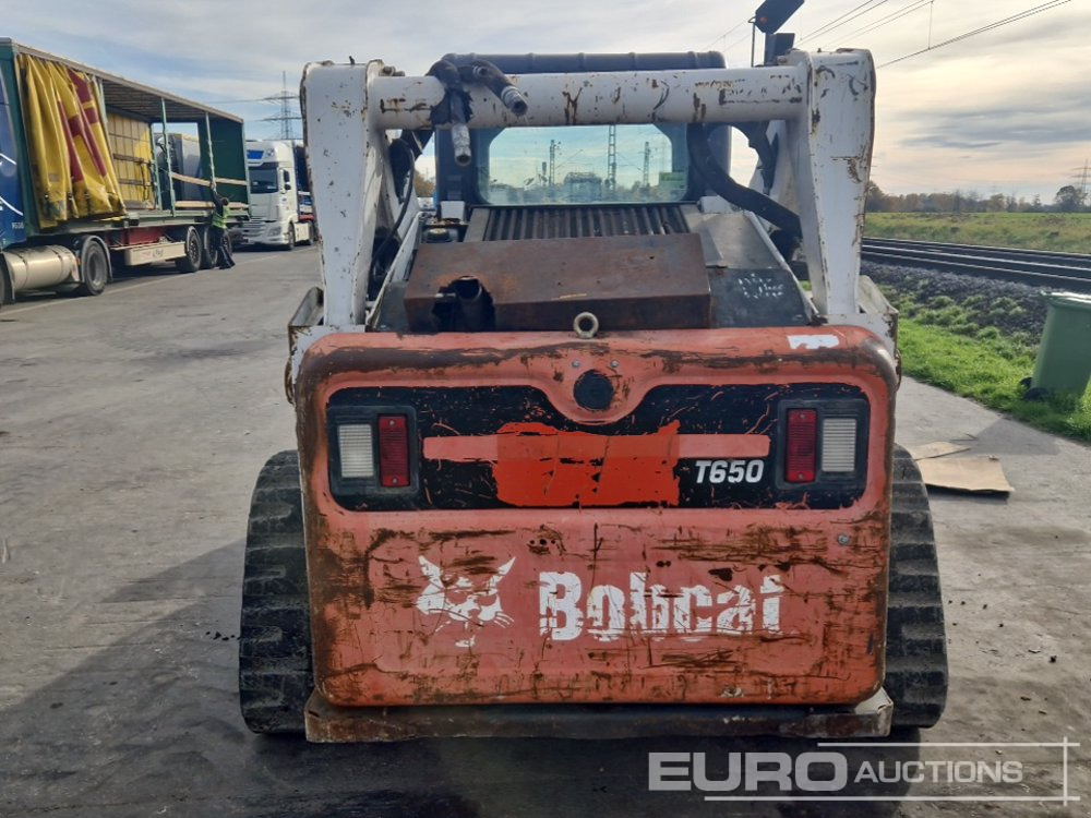 2014 Bobcat T650 - Мини челен товарач: снимка 4 2014 Bobcat T650 - Мини челен товарач: снимка 4
