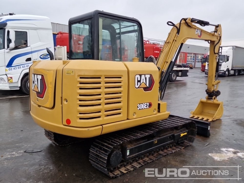 2014 CAT 306E - Мини багер: снимка 5 2014 CAT 306E - Мини багер: снимка 5