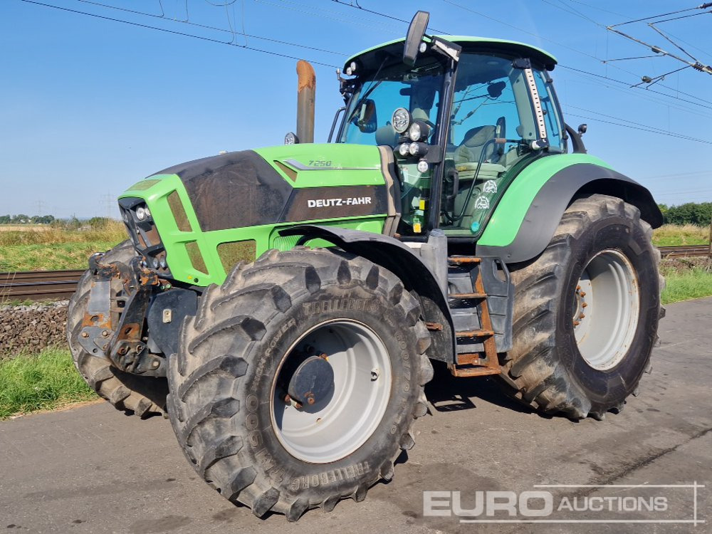 2014 Deutz Fahr 7250 - Трактор: снимка 1 2014 Deutz Fahr 7250 - Трактор: снимка 1